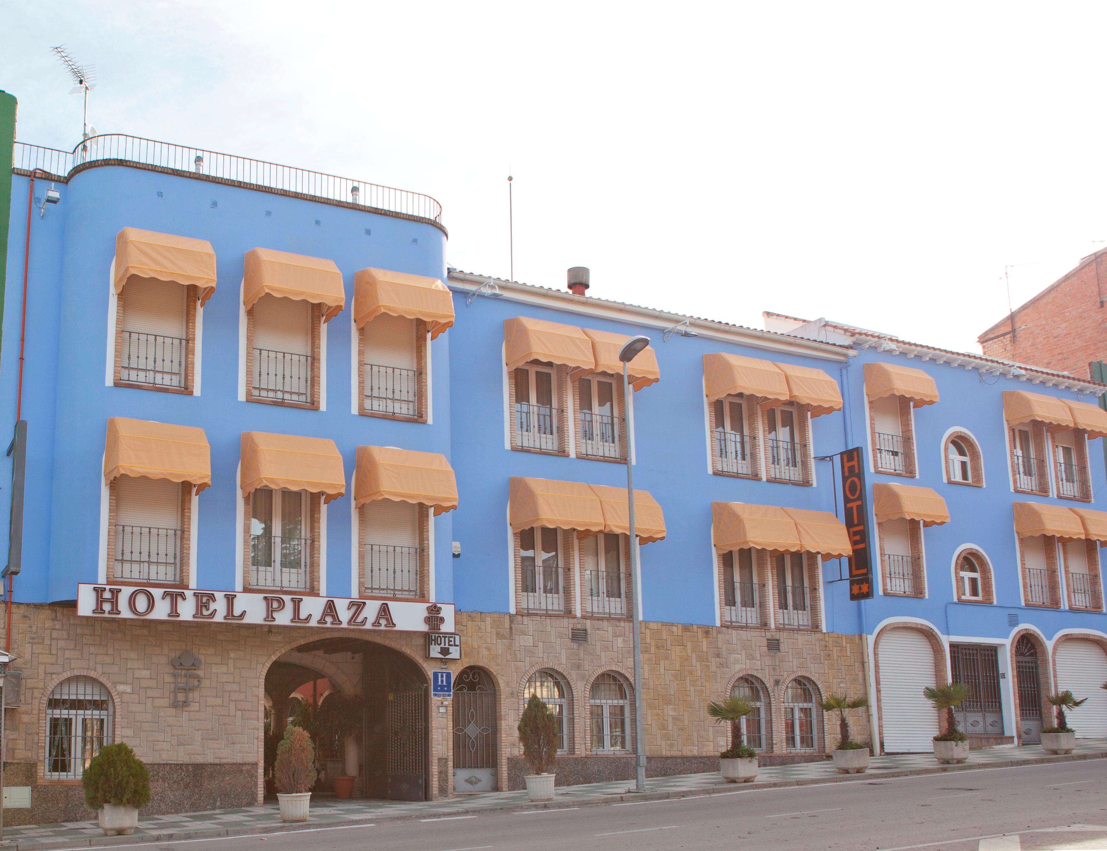 Hotel Plaza Manjon Villanueva Del Arzobispo Buitenkant foto